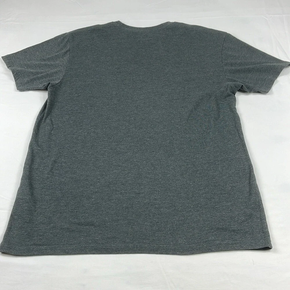 Adidas Golf Short Sleeve Tee‎ Logo Mens Size Medium Grey